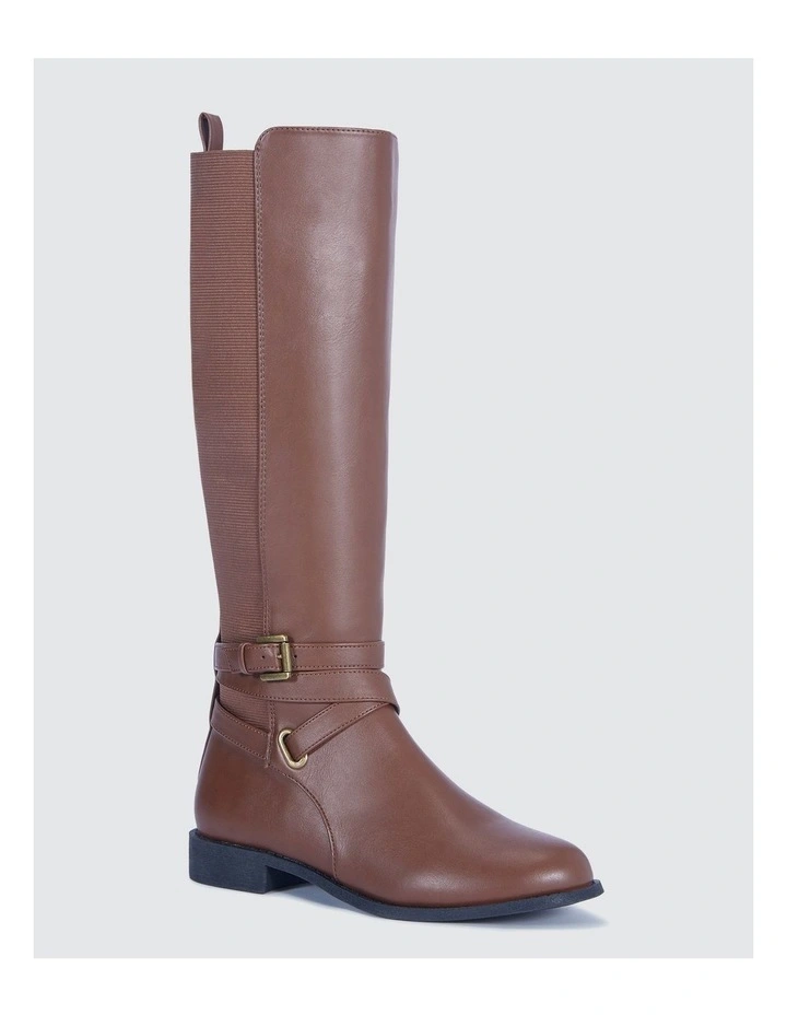 Jadine Boots in Tan
