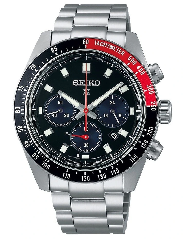 Prospex SSC915P Stainless Steel Watch in Silver Black