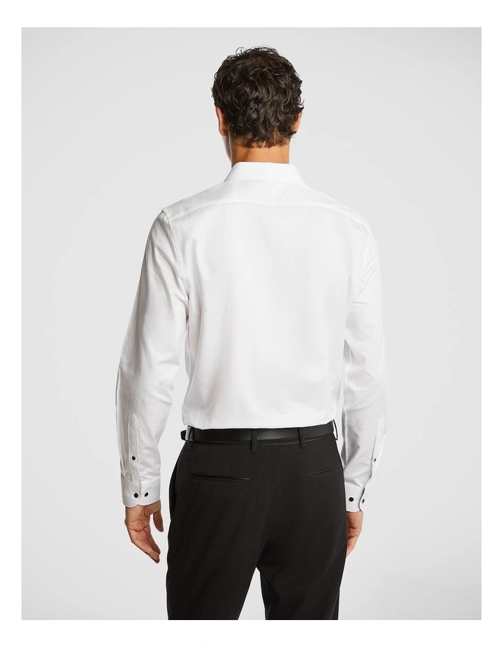 Marx Slim Dress Shirt in White