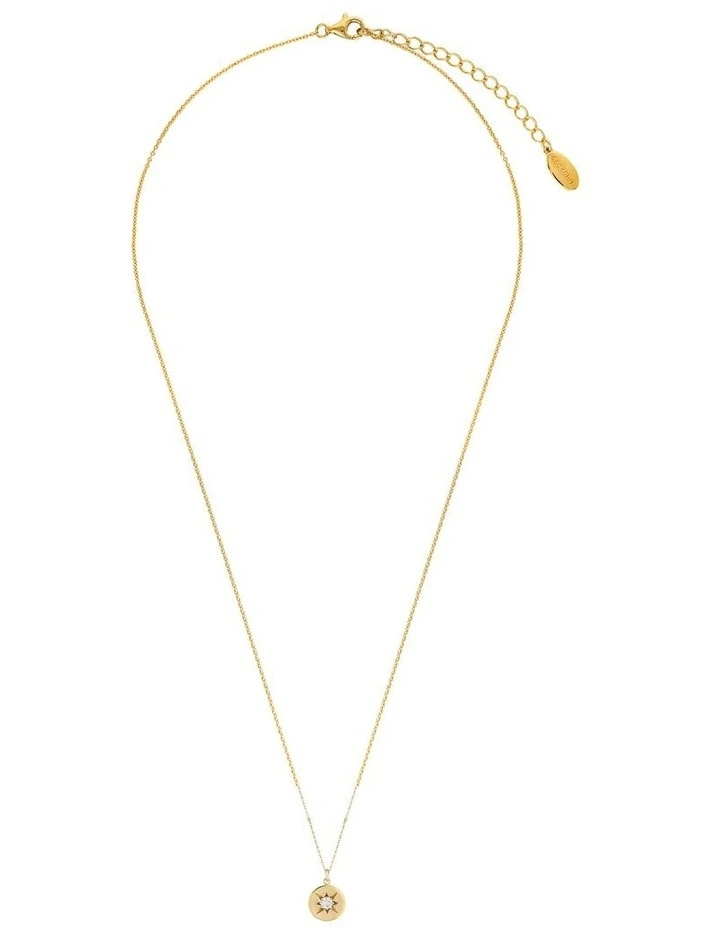 Stellar Lights Pendant Necklace in Gold
