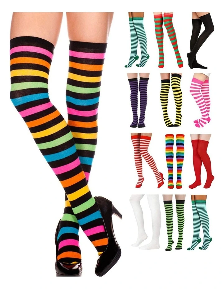 10 Over The Knee Socks in Assorted