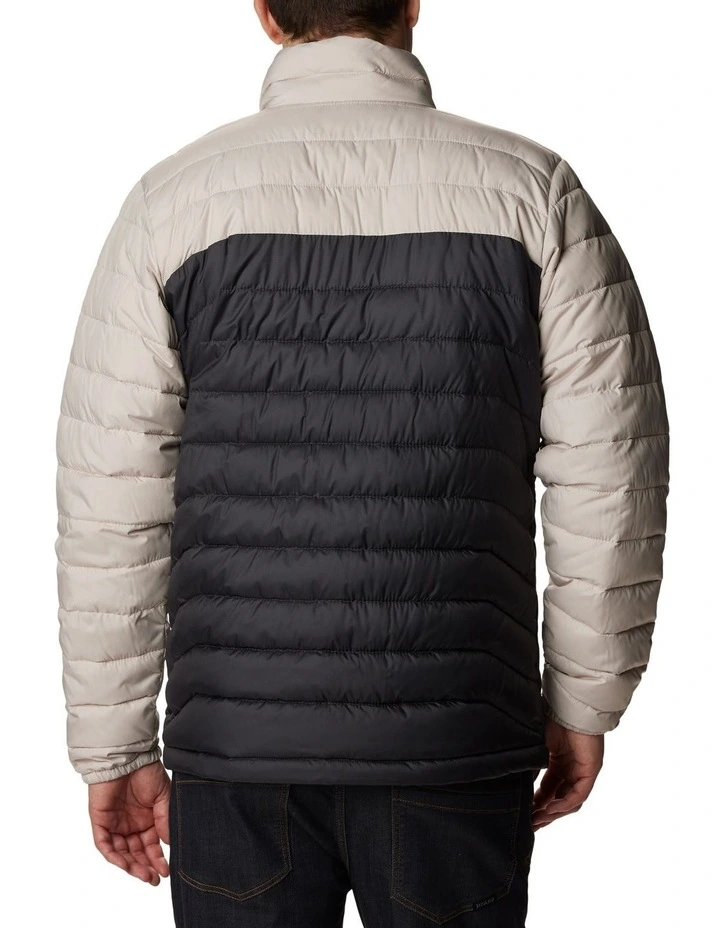 Powder Lite Insulated Jacket in Dark Stone, Shark