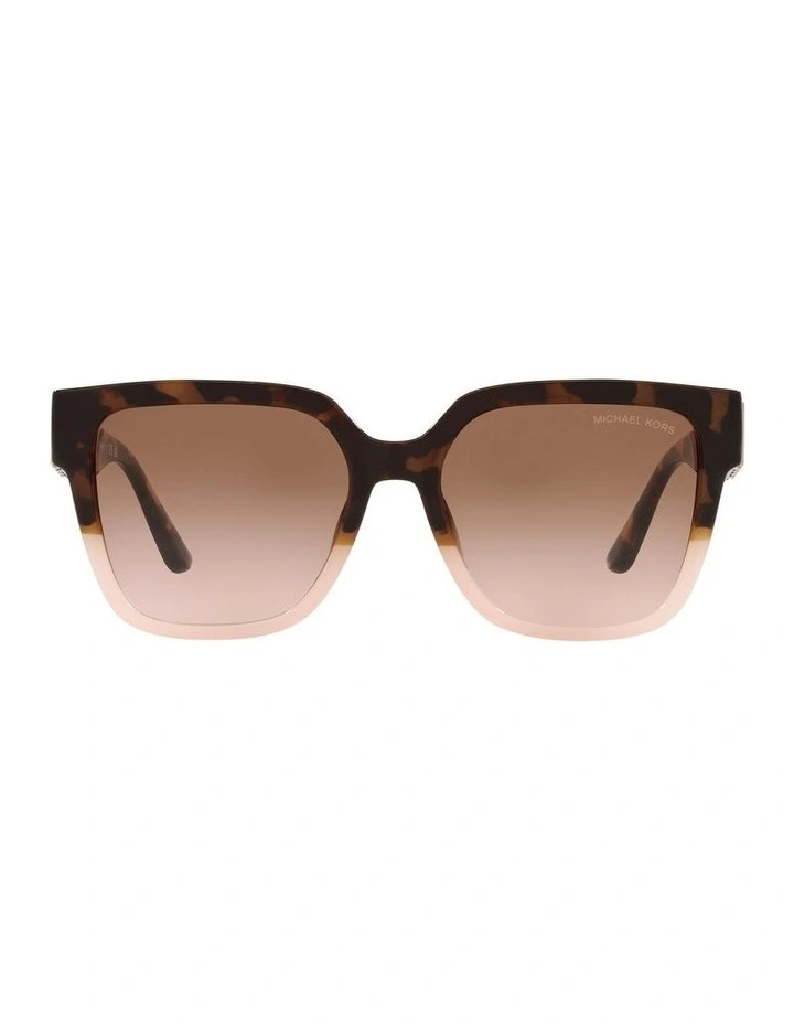 Karlie Sunglasses In Dark Tortoise/Pink