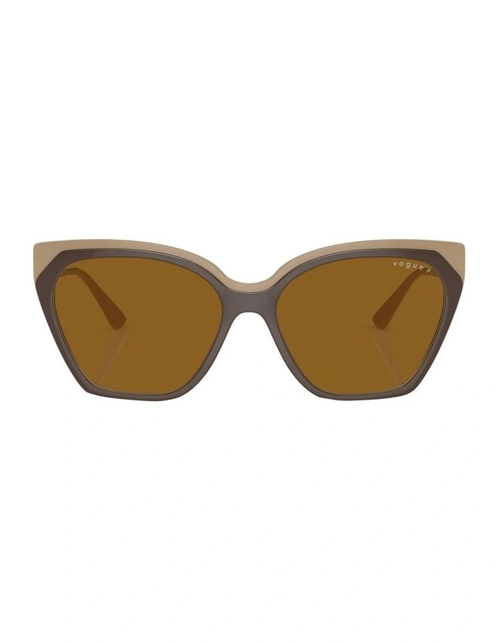 Polarised VO5521S Sunglasses in Brown