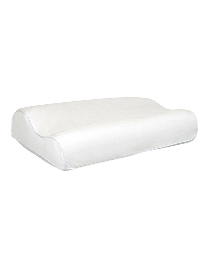 Latex Contour Pillow White