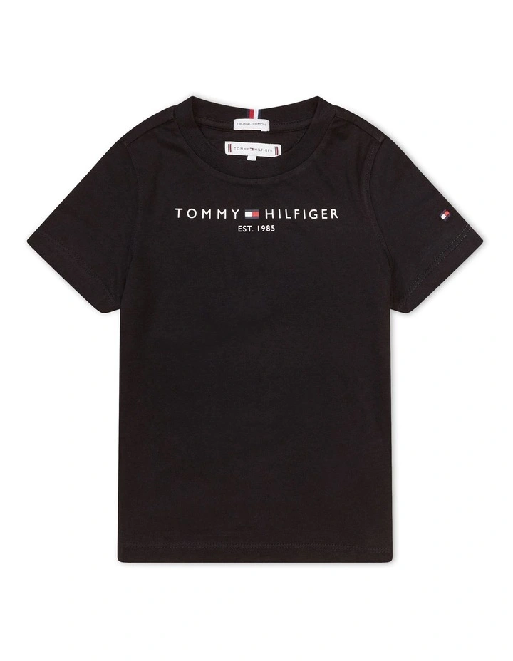 Essential Tee (3-7 Years) in Black