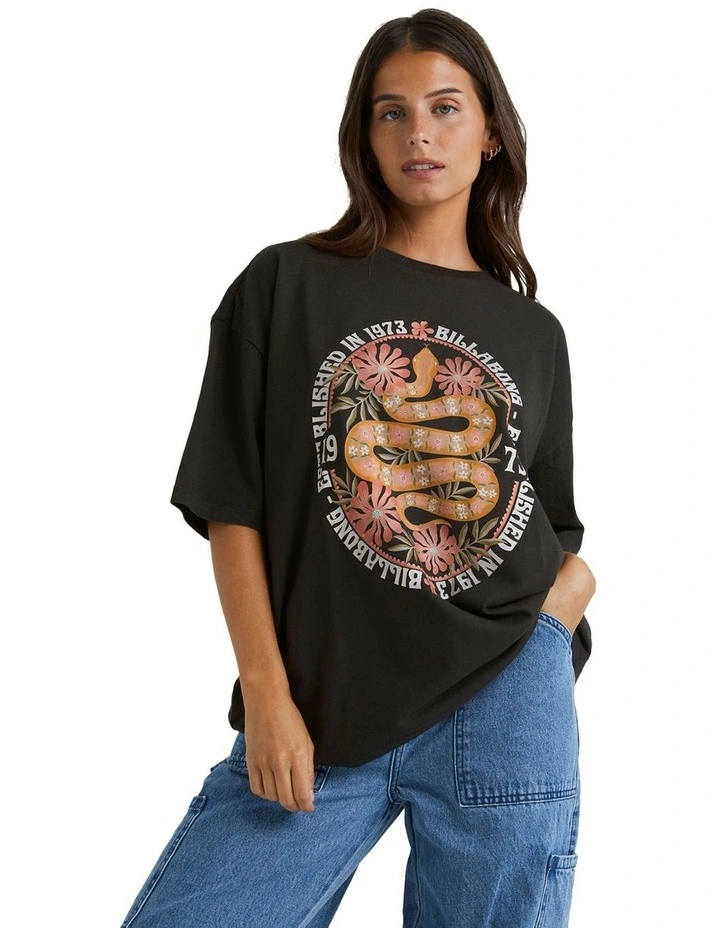 Secret Forest Tee in Black