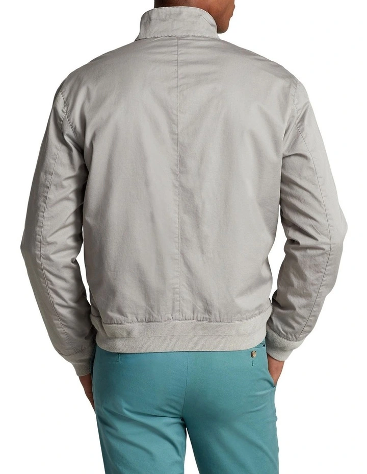 Cotton Twill Jacket in Grey