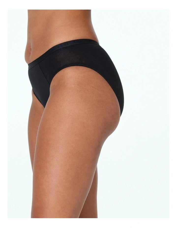 Body Cotton Bikini in Black