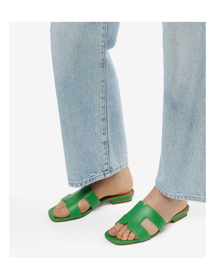 Loupe Sandal in Green
