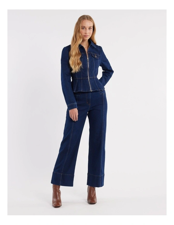 Georgie Denim Jacket in Indigo