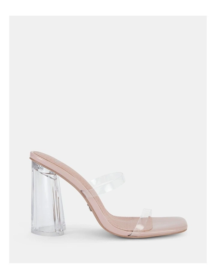 Lovie Heels in Clear