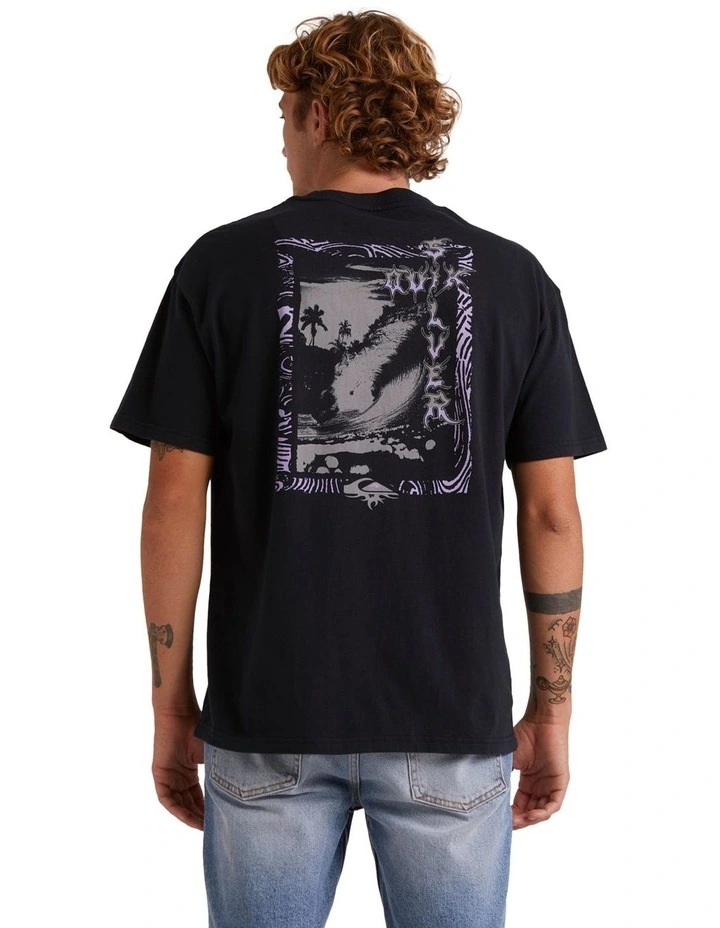 Tuned Up Oversized T-shirt in Black