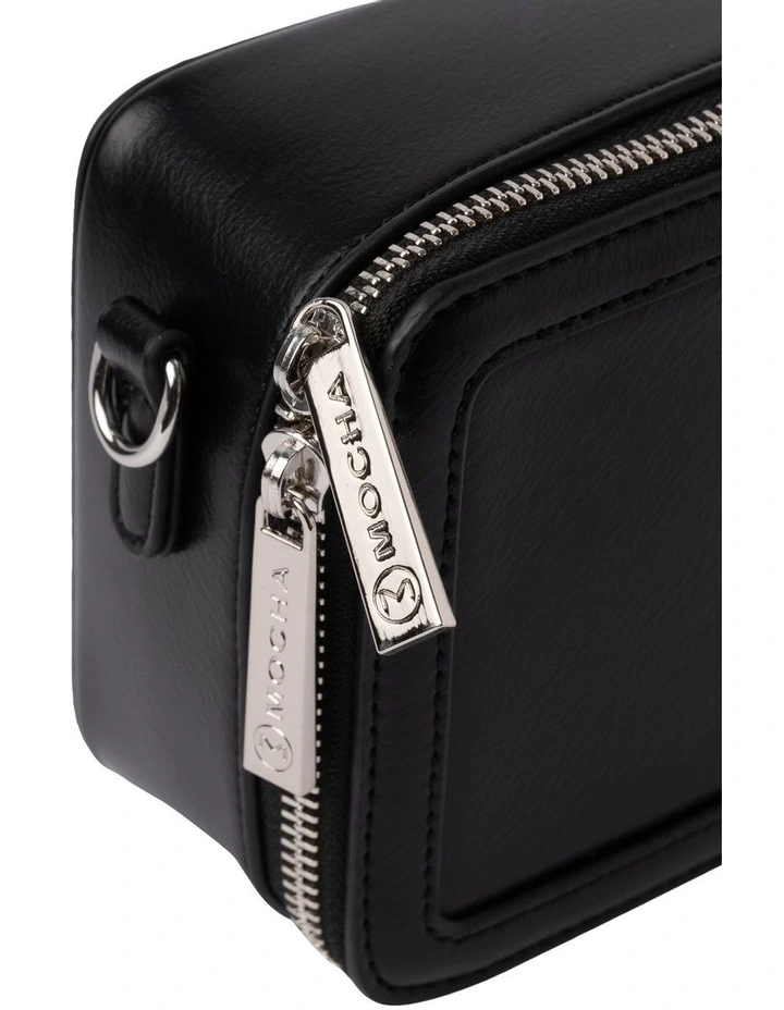 Maple Boxy Crossbody Bag In Black
