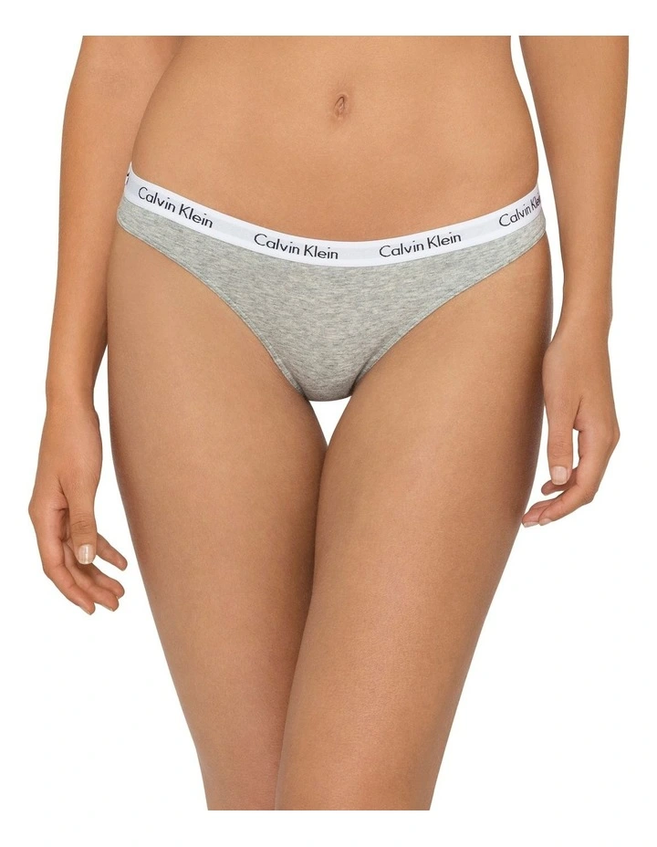 Carousel Thong Grey