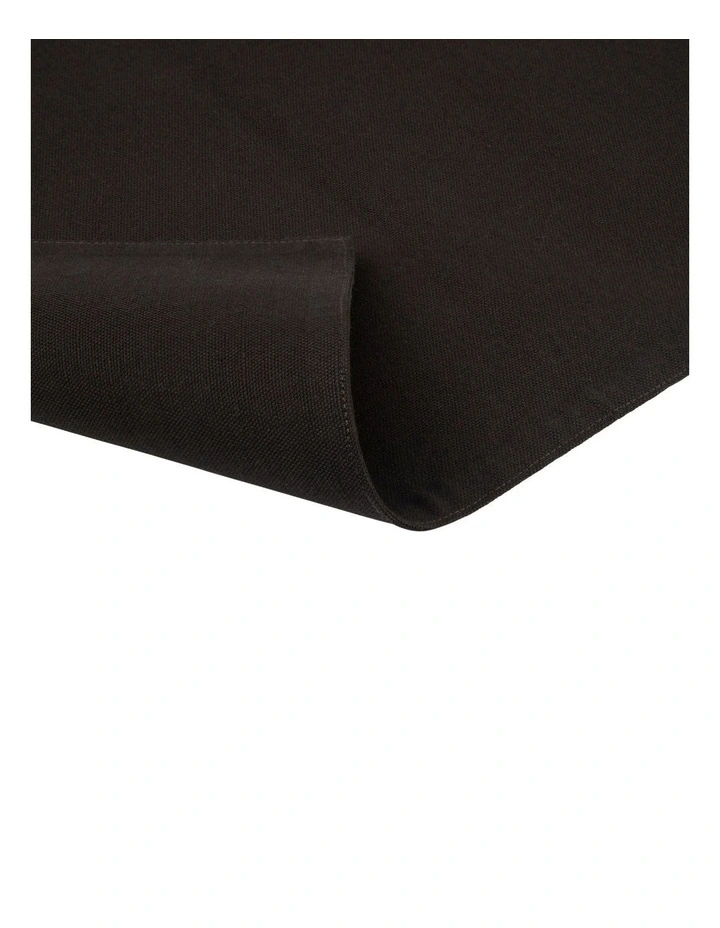 Cotton Classics Placemat 45x30cm in Black