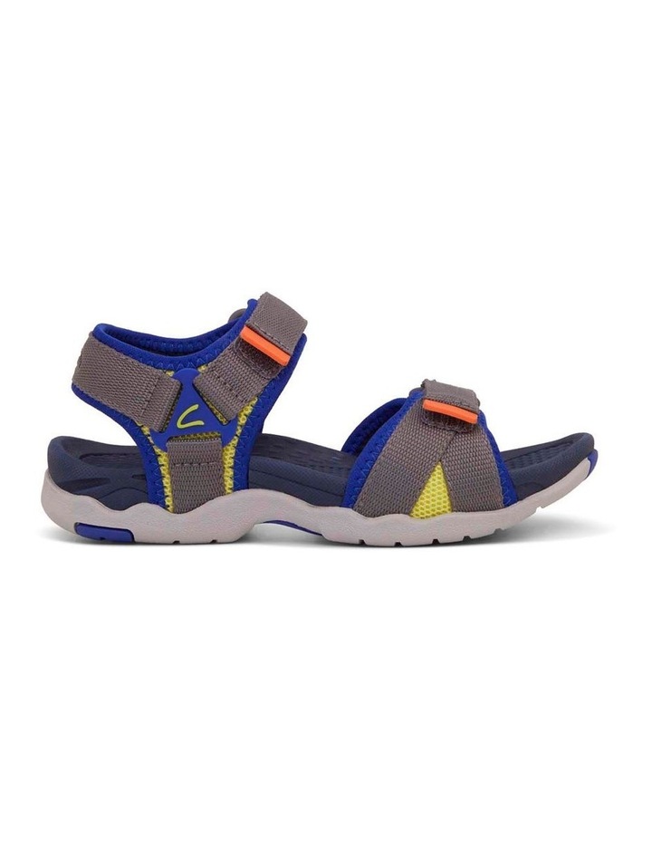 Theo Beach Sandals in Dark Blue/Grey