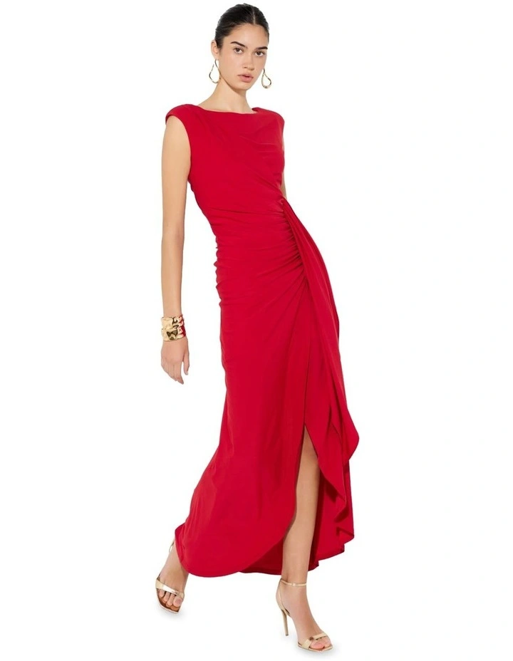 Romy Cocktail Dress in Red