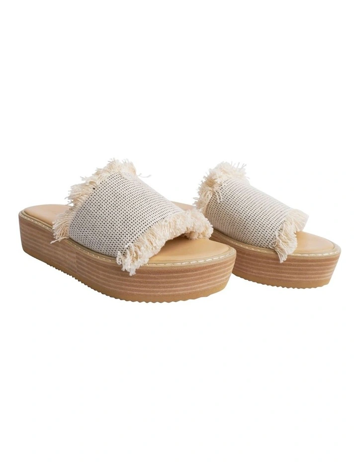 Ebony White/Black Sandals