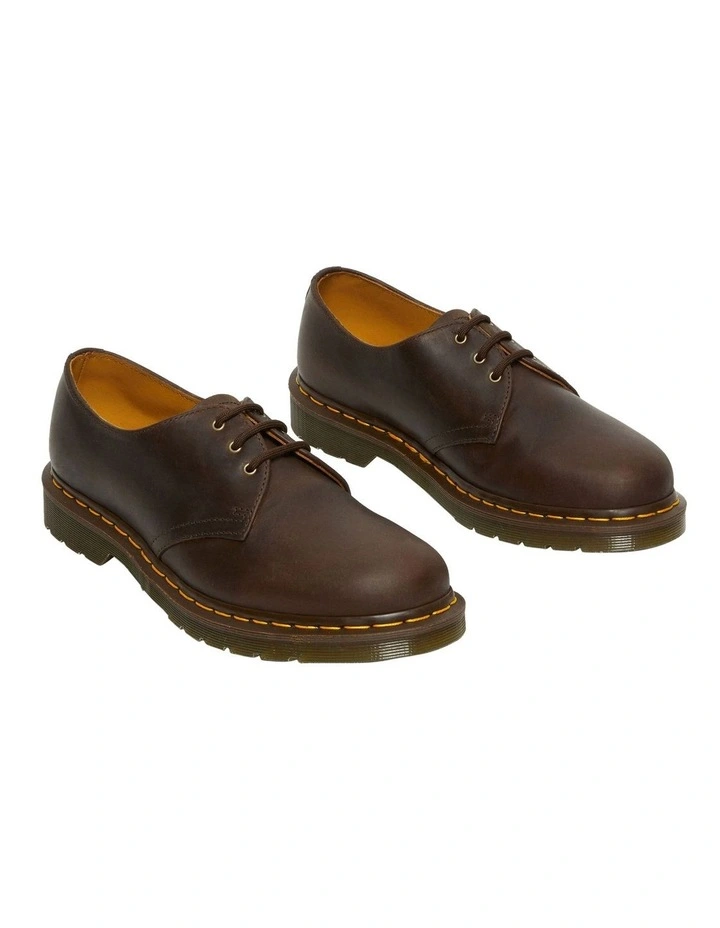 1461 Crazy Horse Shoe in Dark Brown