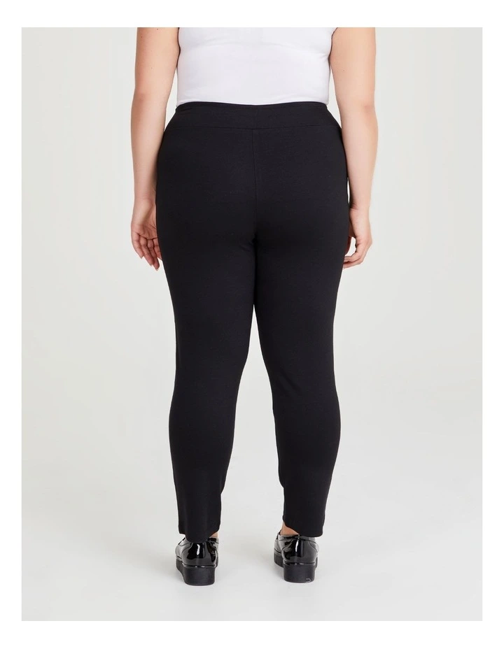 Petite Ponte Everyday Pant in Black