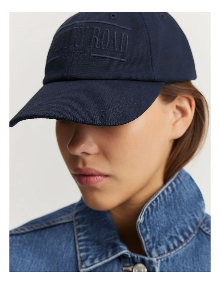 Australian Cotton Heritage Cap in Navy