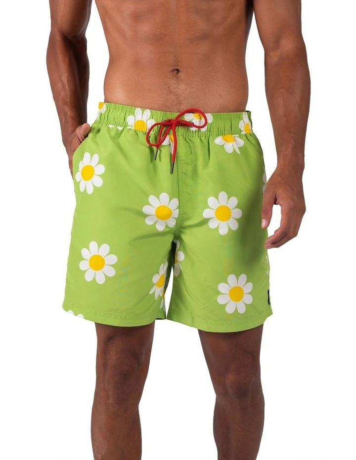 Classic Boardshorts in Daisy Lime