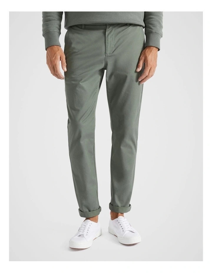 Tapered Chino in Light Khaki