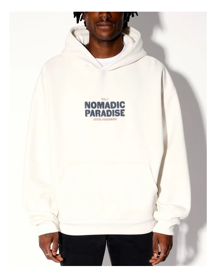 Radical Oversized Hoodie in White