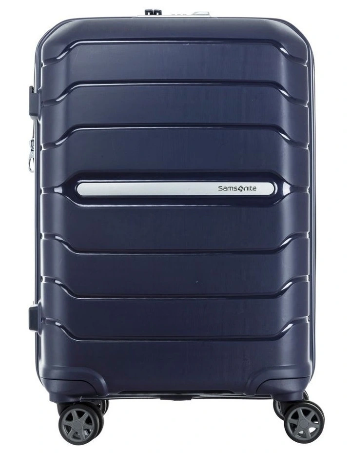 Oc2Lite 55cm Hard Side Spinner Suitcase in Navy