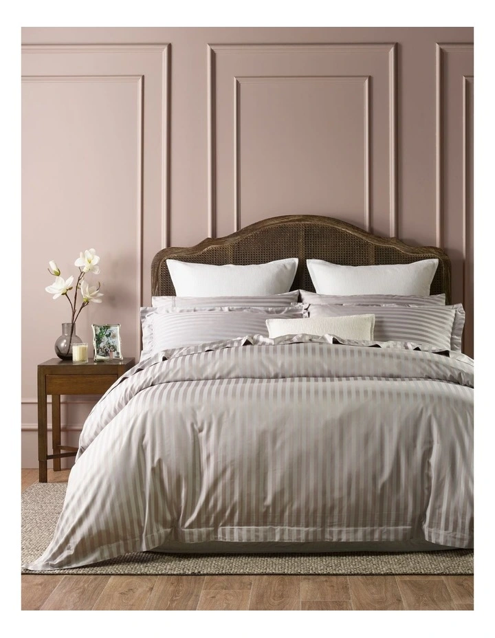 Margot 500TC Bamboo Blend Quilt Cover Set in Silver