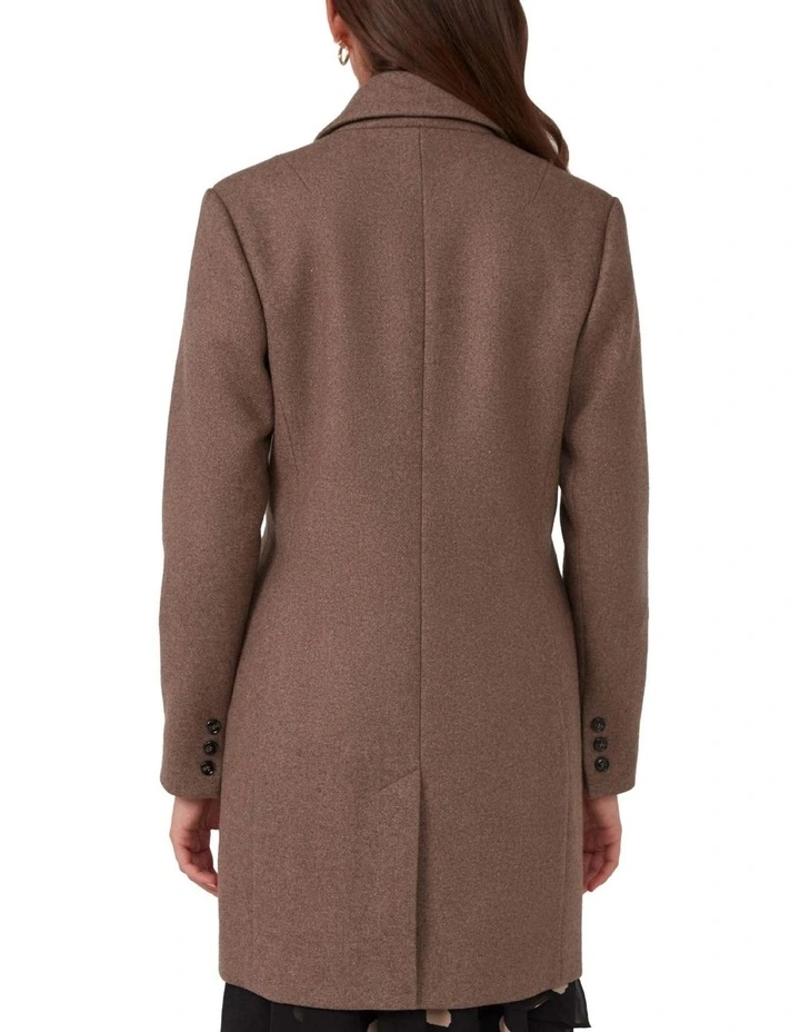 Redford Coat in Brown