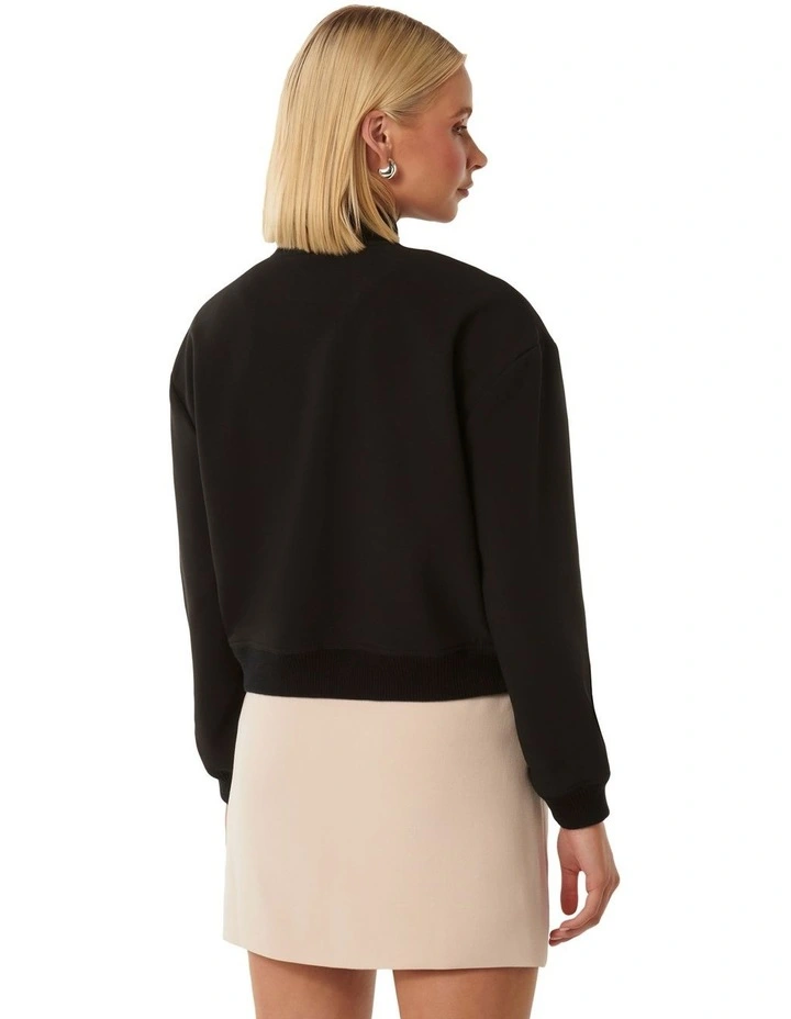 Miranda Bomber Jacket in Black
