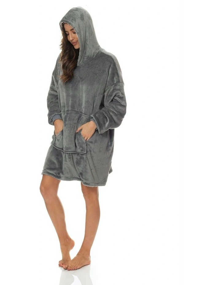 Snug Hoodie in Grey