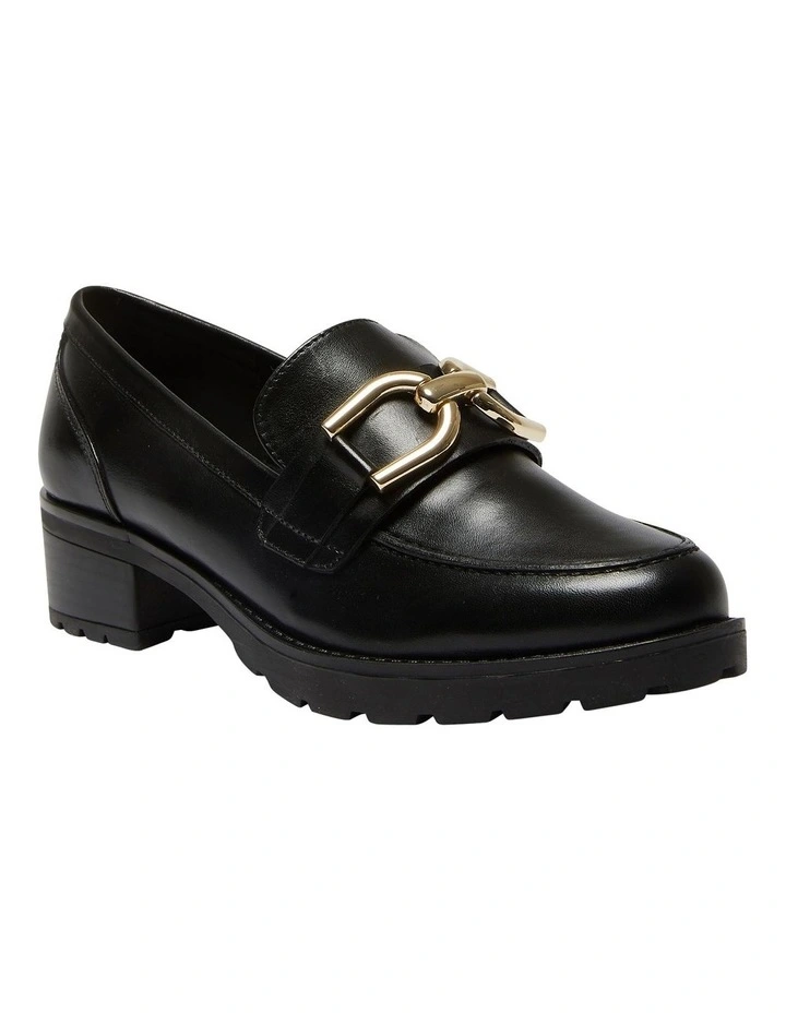 Impress Flat Loafers in Black