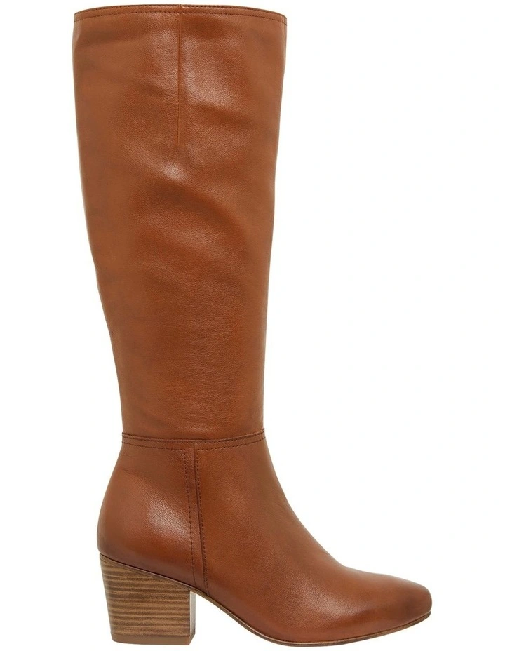 Drake Boots in Mid Brown Leather
