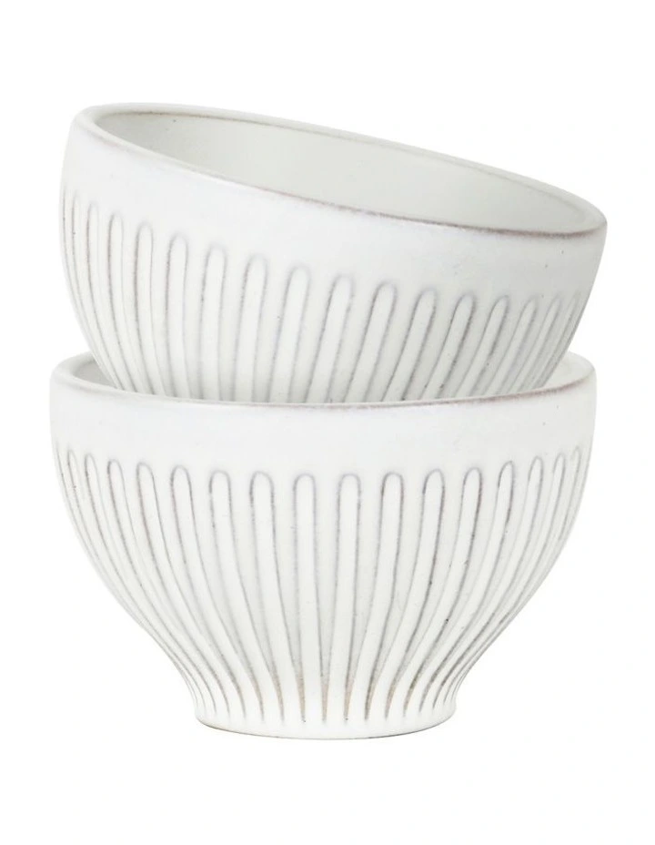 Robert Gordon Dessert Story Condiment Bowl 2 Pack White Opaque