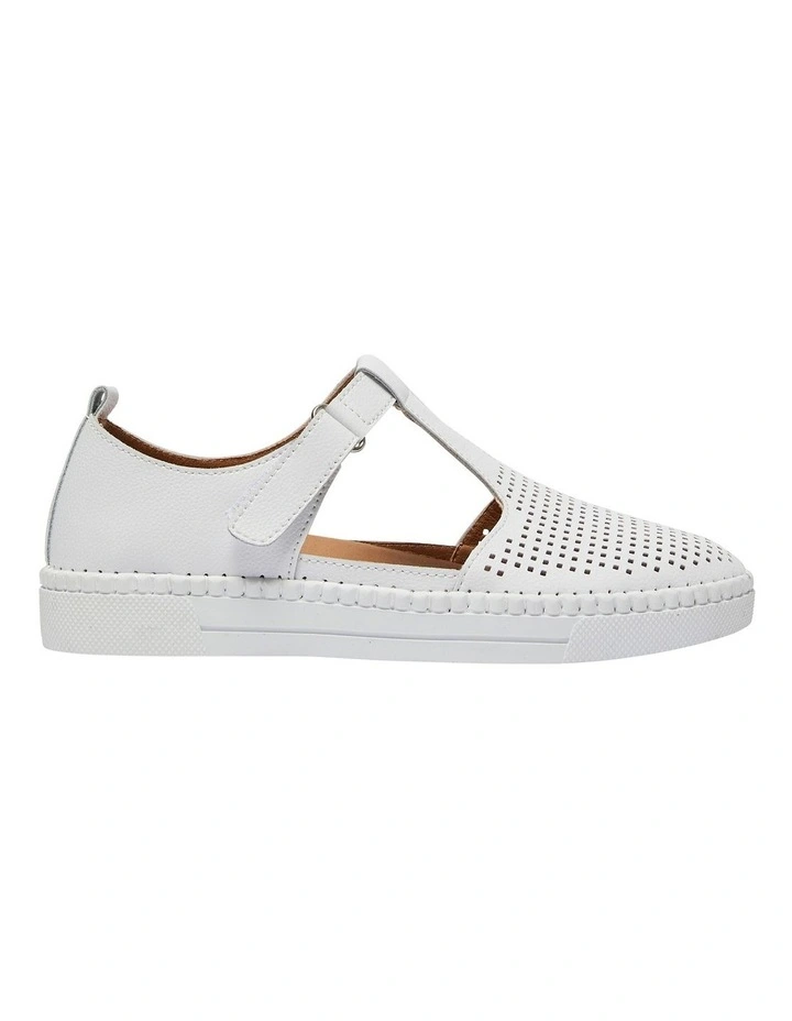 Ricky Leather Sneakers in White