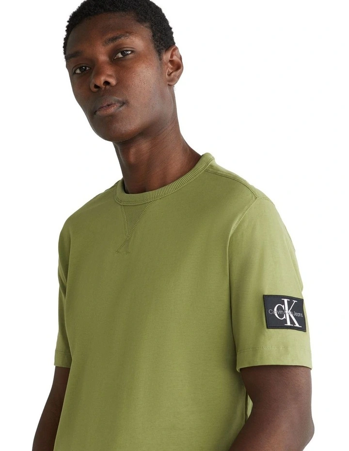 Badge Regular Tee in Green