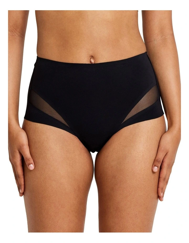 Sleek & Smooth Full Brief in Black