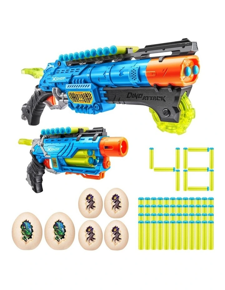 Ultimate Dino Attack Combo Pack (48 Darts, 6 Eggs) by Zuru