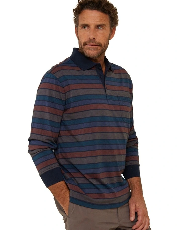 Brior Kinnersly Polo Shirt in Blue