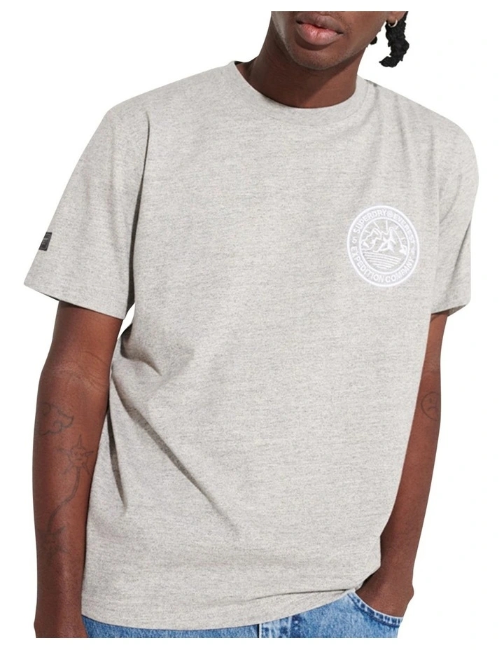 Expedition Graphic Tee in Grey