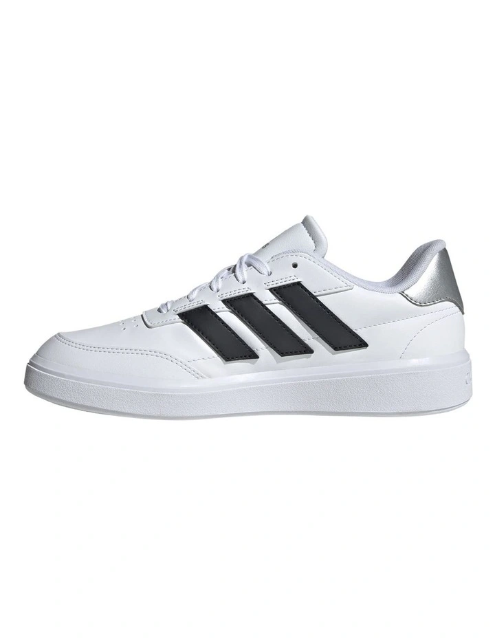 Court Block Shoes in White