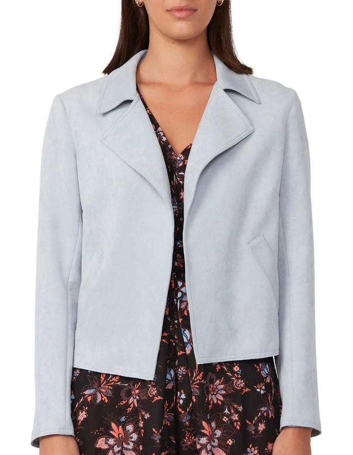 Veiled Vista Jacket in Blue