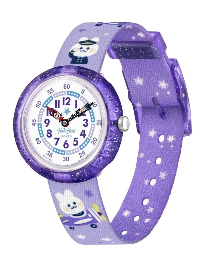 Chasing Clouds Watch in Purple
