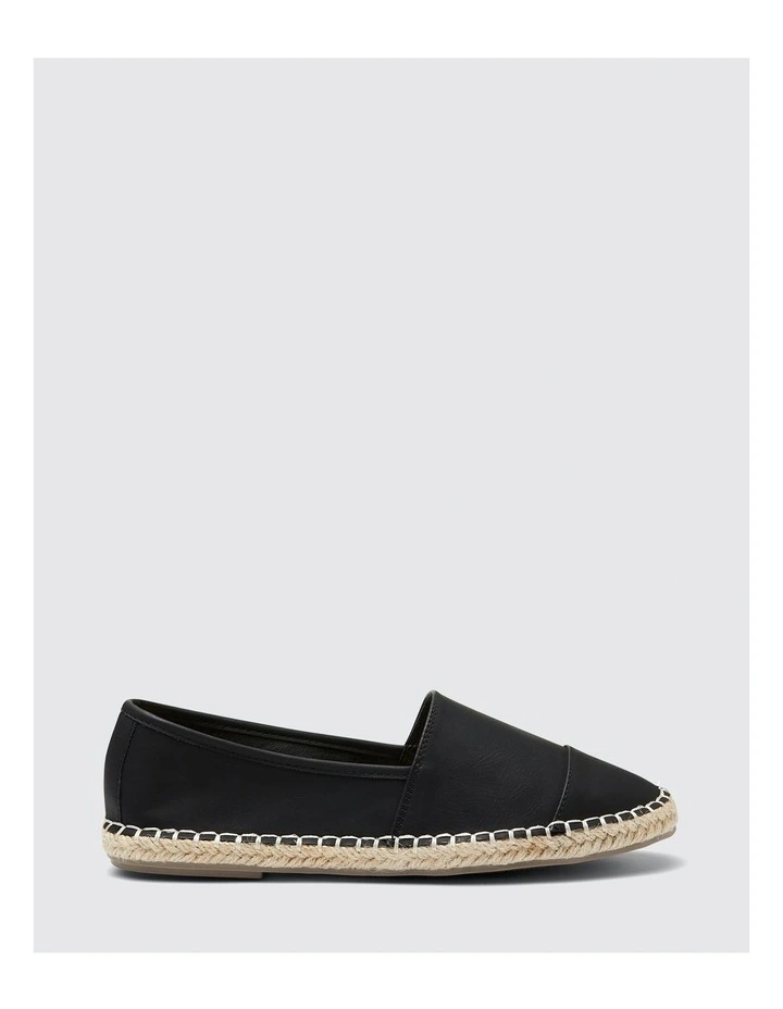 Emara Espadrille in Black