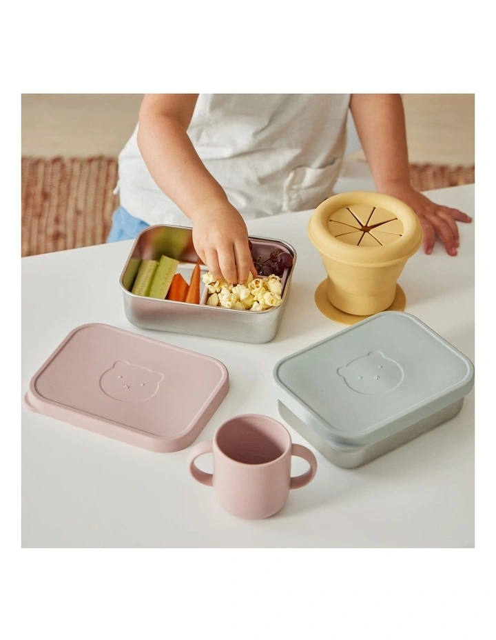 Rune Bento Box 16.5cm (6 Months ) in Steele