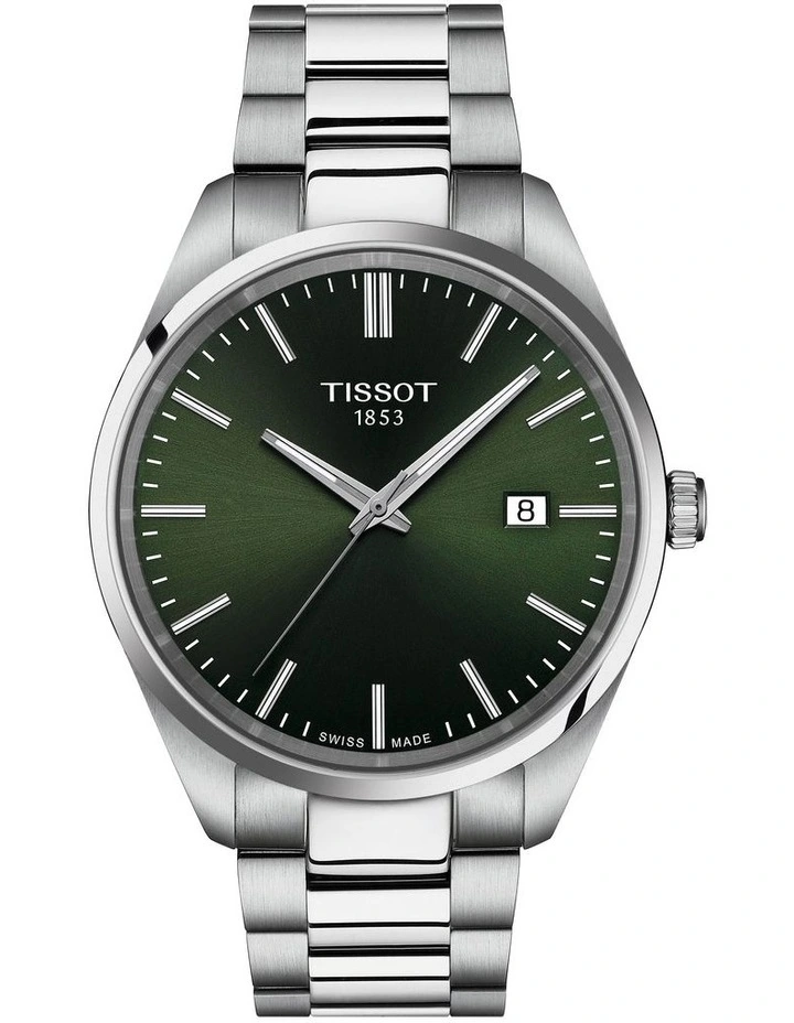 PR 100 40mm T1504101109100 Watch in Green