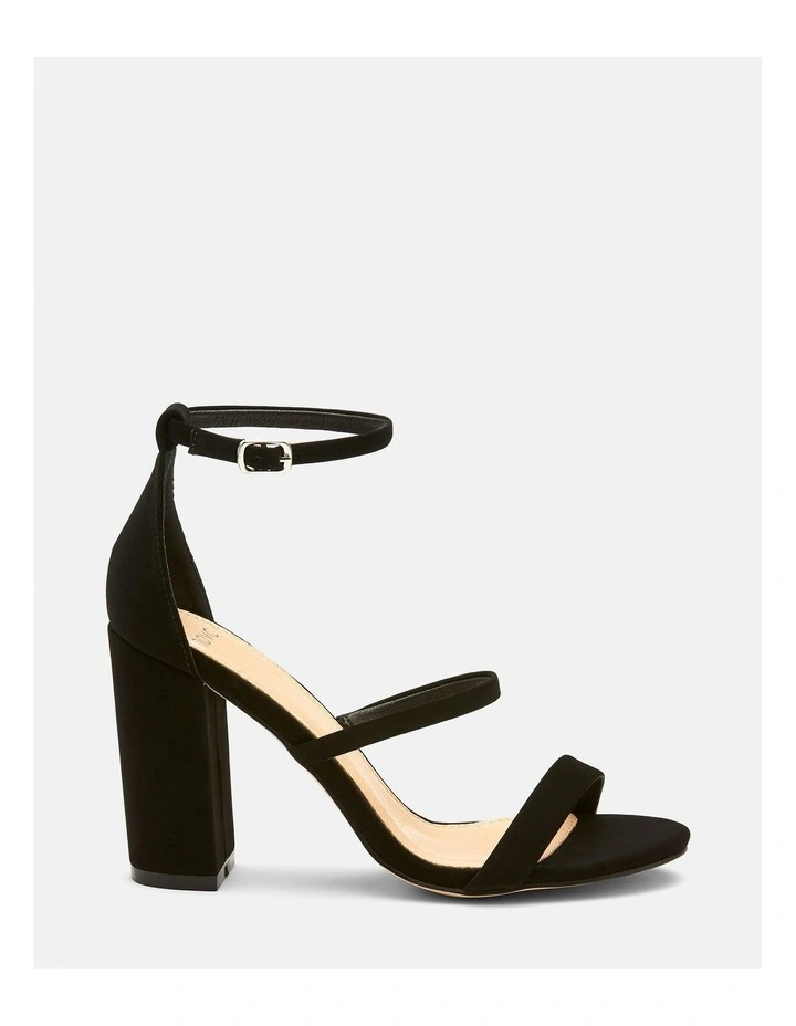Montague Heels in Black